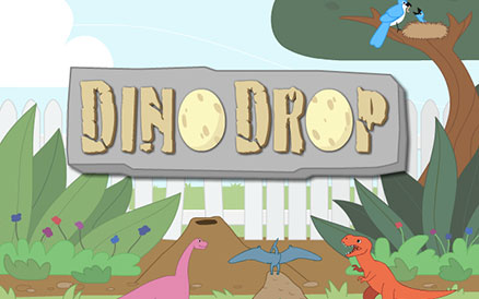 dino drop game