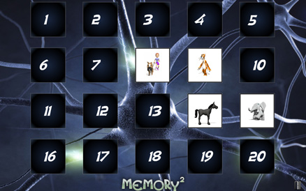 memory squared game