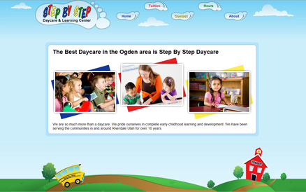 my step by step daycare website